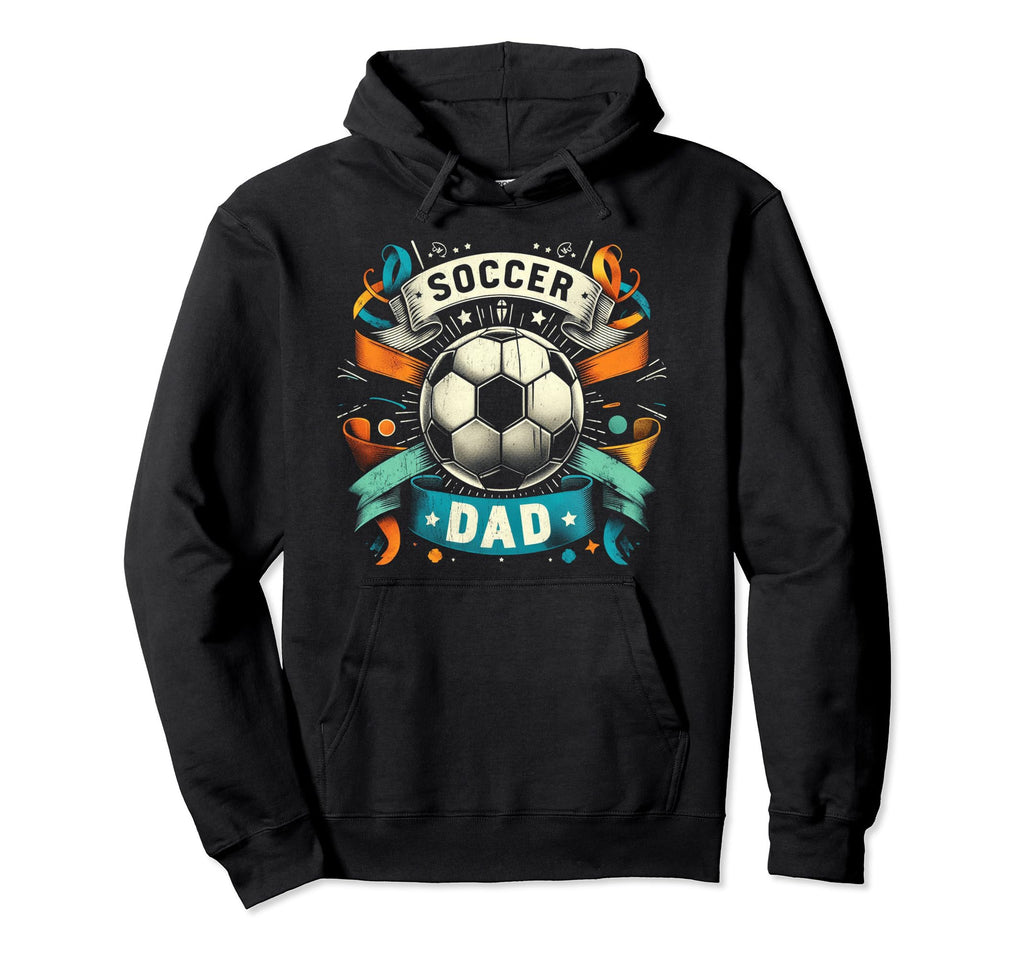 Soccer Dad Family Matching Dad Hoodie - Aesthetic Graphic Men Women - T-Shirt, Sweatshirt, Hoodie