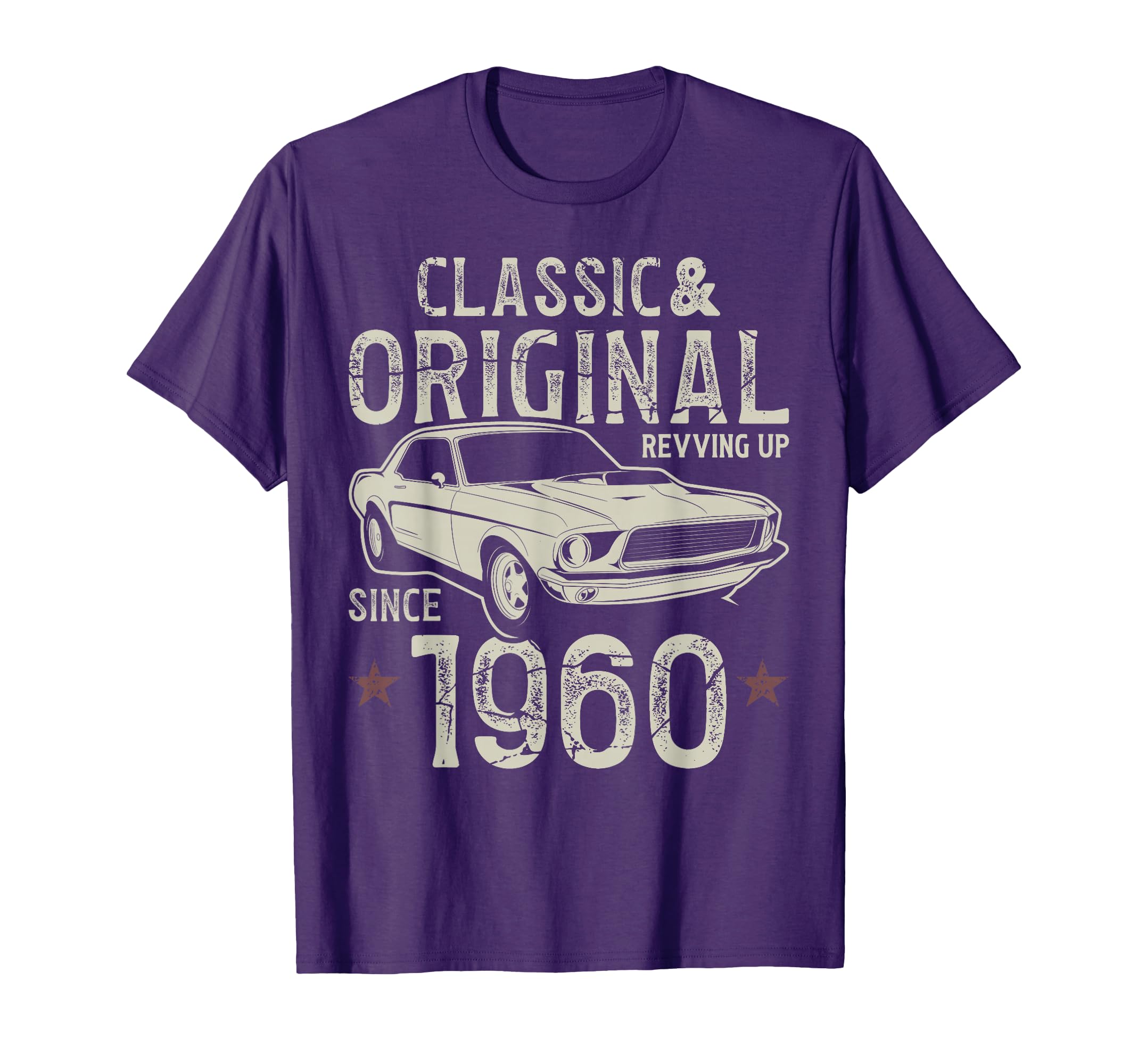 66Th Birthday 1960 Car T-Shirt - Streetwear Style Unisex - T-Shirt, Sweatshirt, Hoodie