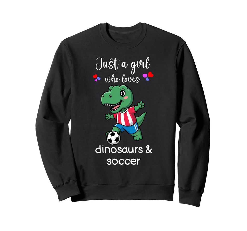 Dinosaur Soccer Dinosaur Soccer Sweatshirt - Trendy Graphic for Adults - T-Shirt, Sweatshirt, Hoodie