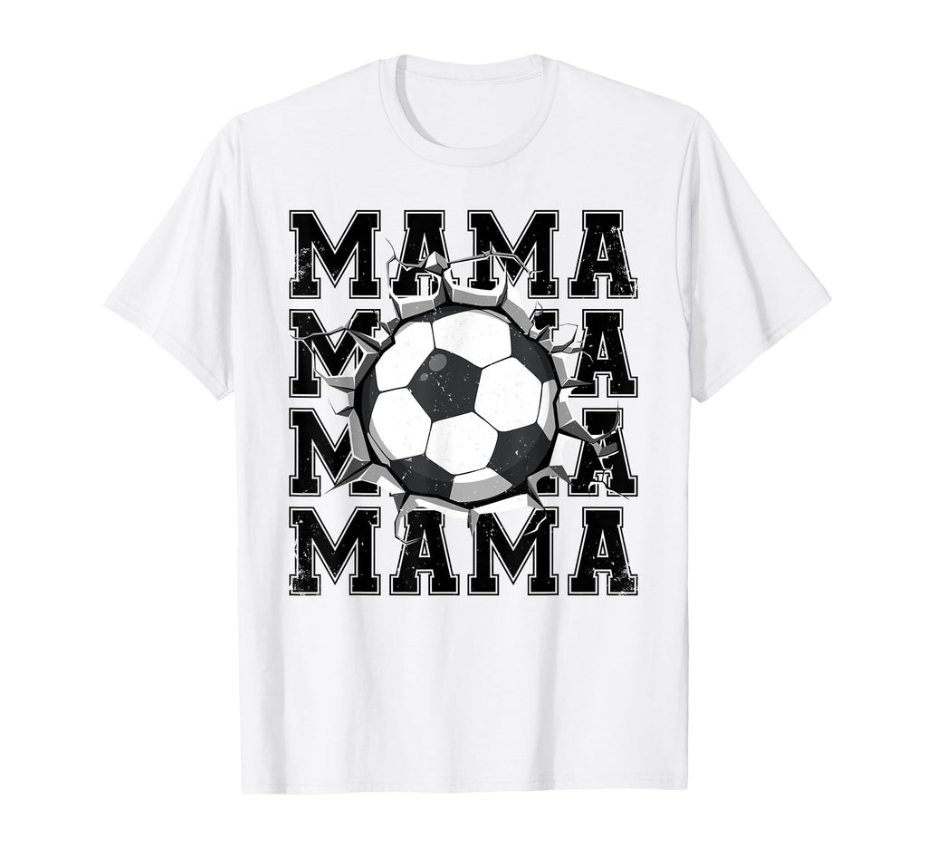 Soccer Mama Cracked Wall Family Matching T-Shirt - Graphic Print Unisex - T-Shirt, Sweatshirt, Hoodie