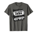 Raised Old School Hip Hop Cassette T-Shirt - Minimalist Print Men Women - T-Shirt, Sweatshirt, Hoodie