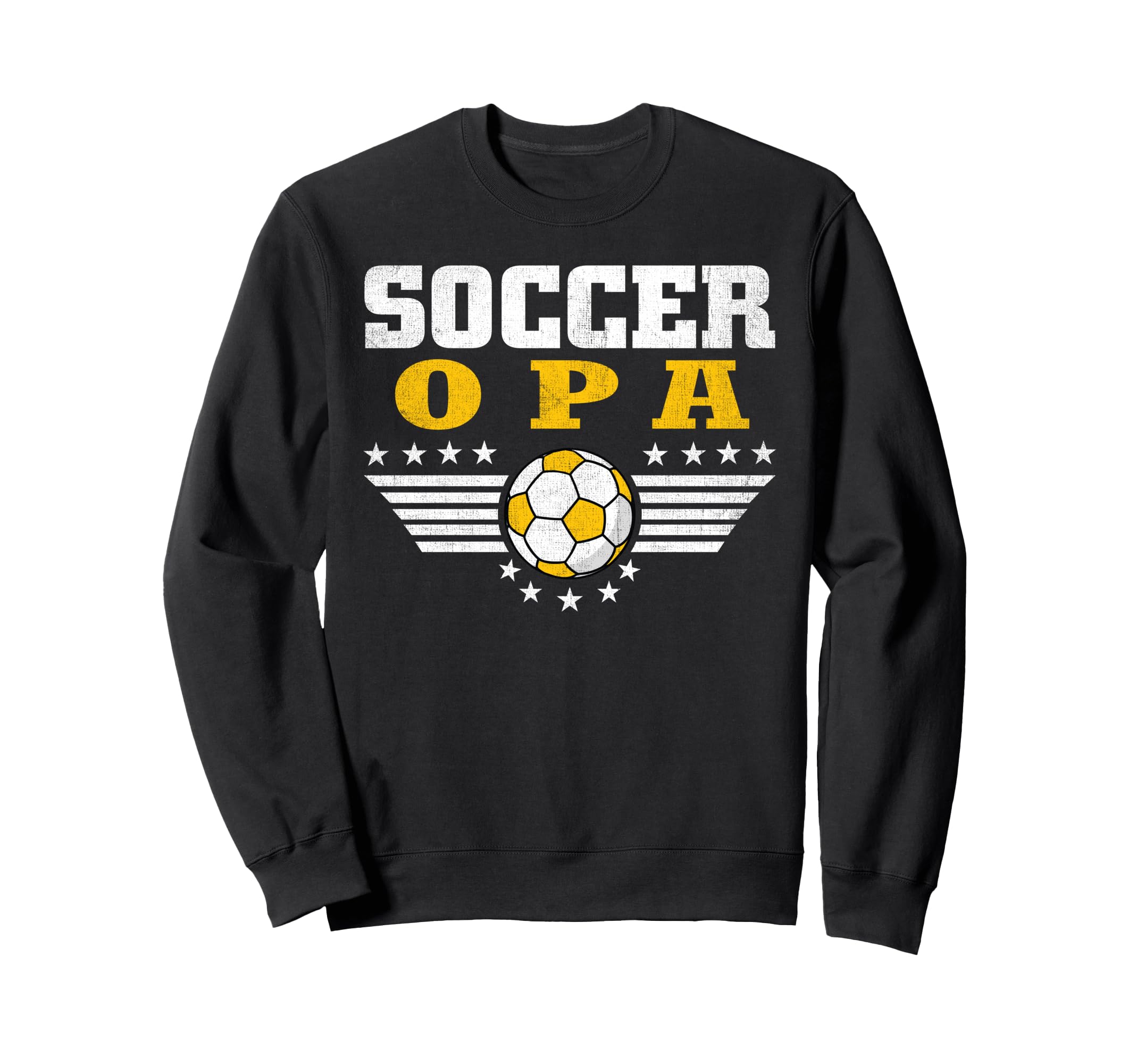 Soccer Opa Soccer Player Funny Sweatshirt - Unique Graphic Unisex - T-Shirt, Sweatshirt, Hoodie