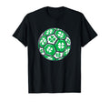 Soccer Ball Ireland Shamrock T-Shirt - Casual Everyday Wear Men Women - T-Shirt, Sweatshirt, Hoodie