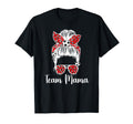 Soccer Team Mama Messy Bun Soccer Team T-Shirt - Novelty Apparel Men Women - T-Shirt, Sweatshirt, Hoodie