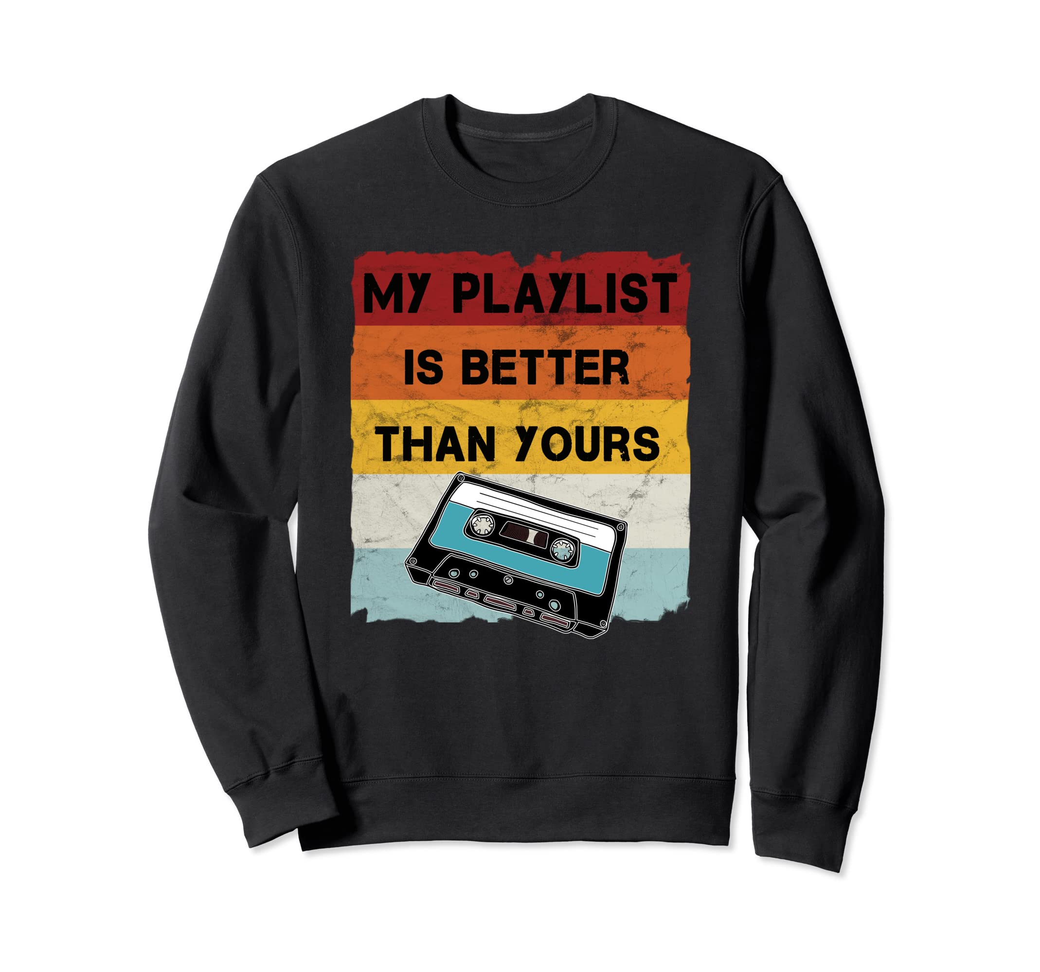 Cassette Cassette Tape Funny Sweatshirt - Minimalist Print for Adults - T-Shirt, Sweatshirt, Hoodie