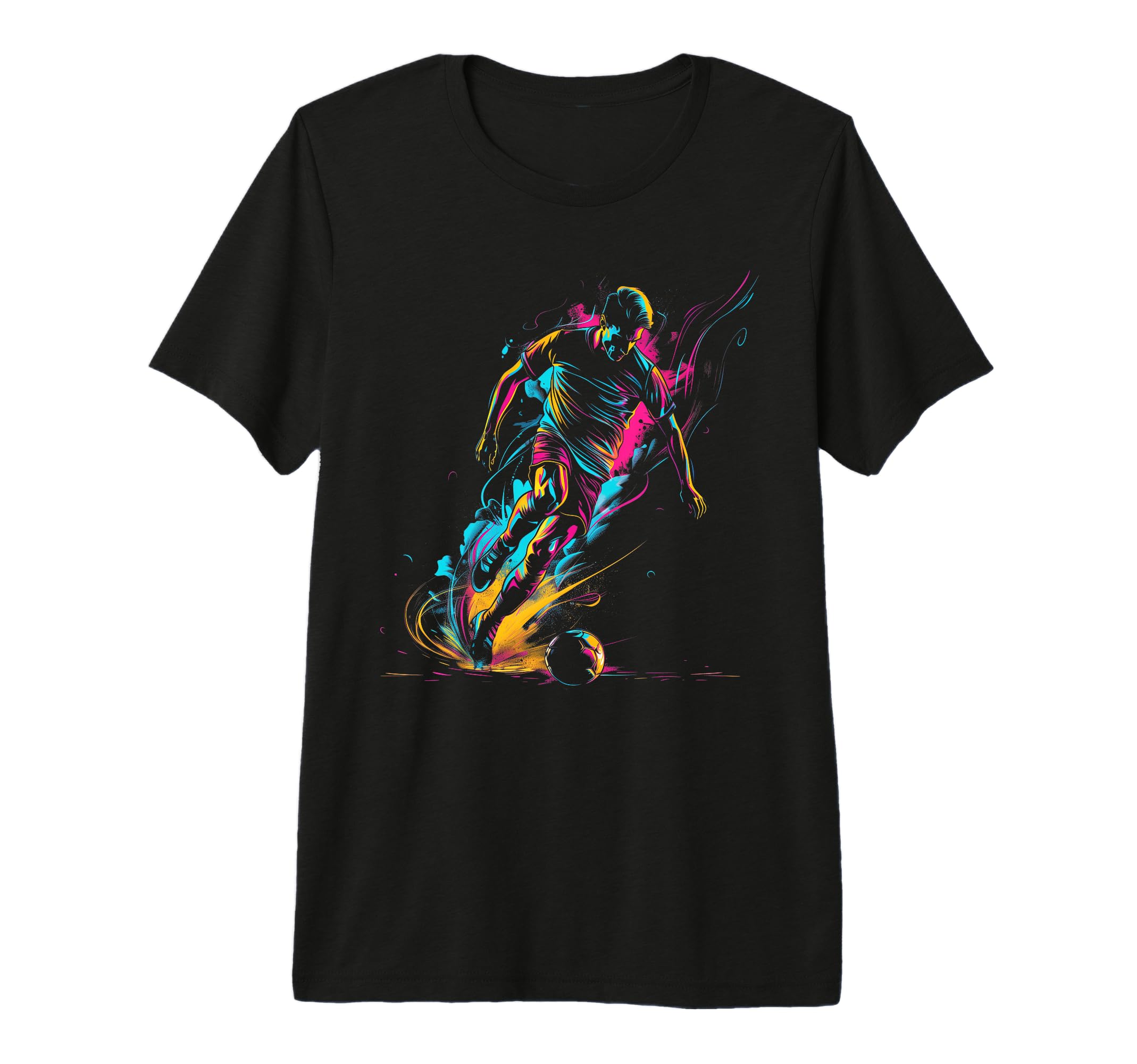 Soccer Player Sports Tri Blend T-Shirt - Streetwear Style Men Women - T-Shirt, Sweatshirt, Hoodie