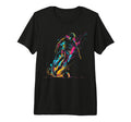 Soccer Player Sports Tri Blend T-Shirt - Casual Everyday Wear Men Women - T-Shirt, Sweatshirt, Hoodie