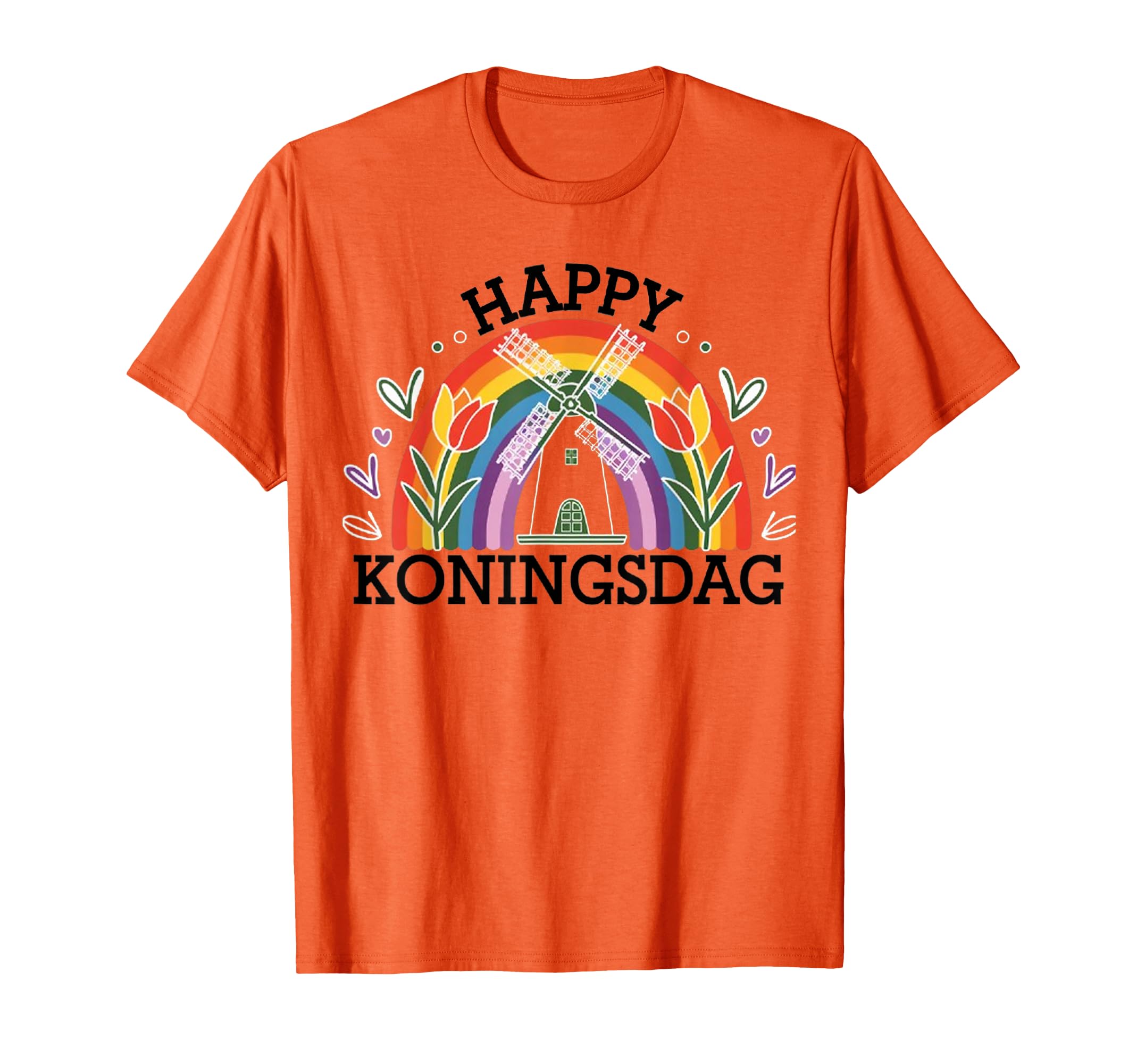 Koningsdag Netherlands 2025 Crown Funny T-Shirt - Unique Graphic Men Women - T-Shirt, Sweatshirt, Hoodie