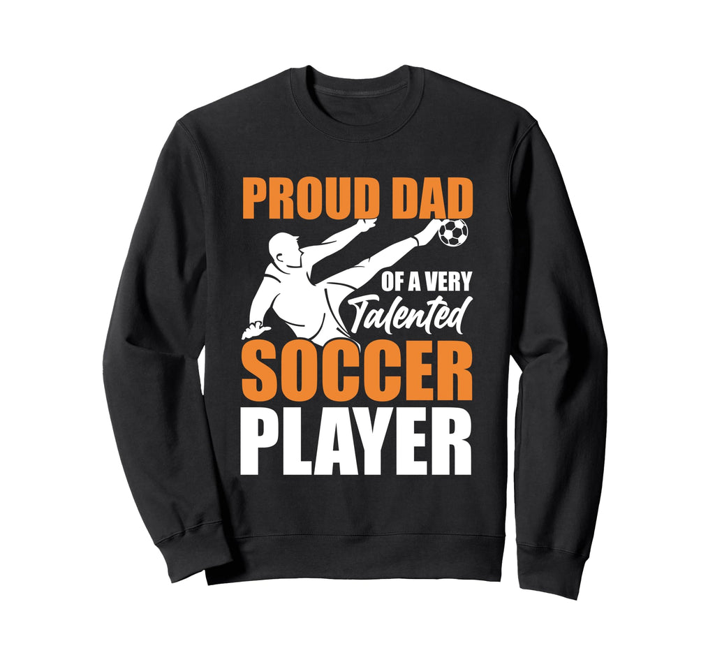 Soccer Dad Fathers Day Sweatshirt - Minimalist Print Men Women - T-Shirt, Sweatshirt, Hoodie