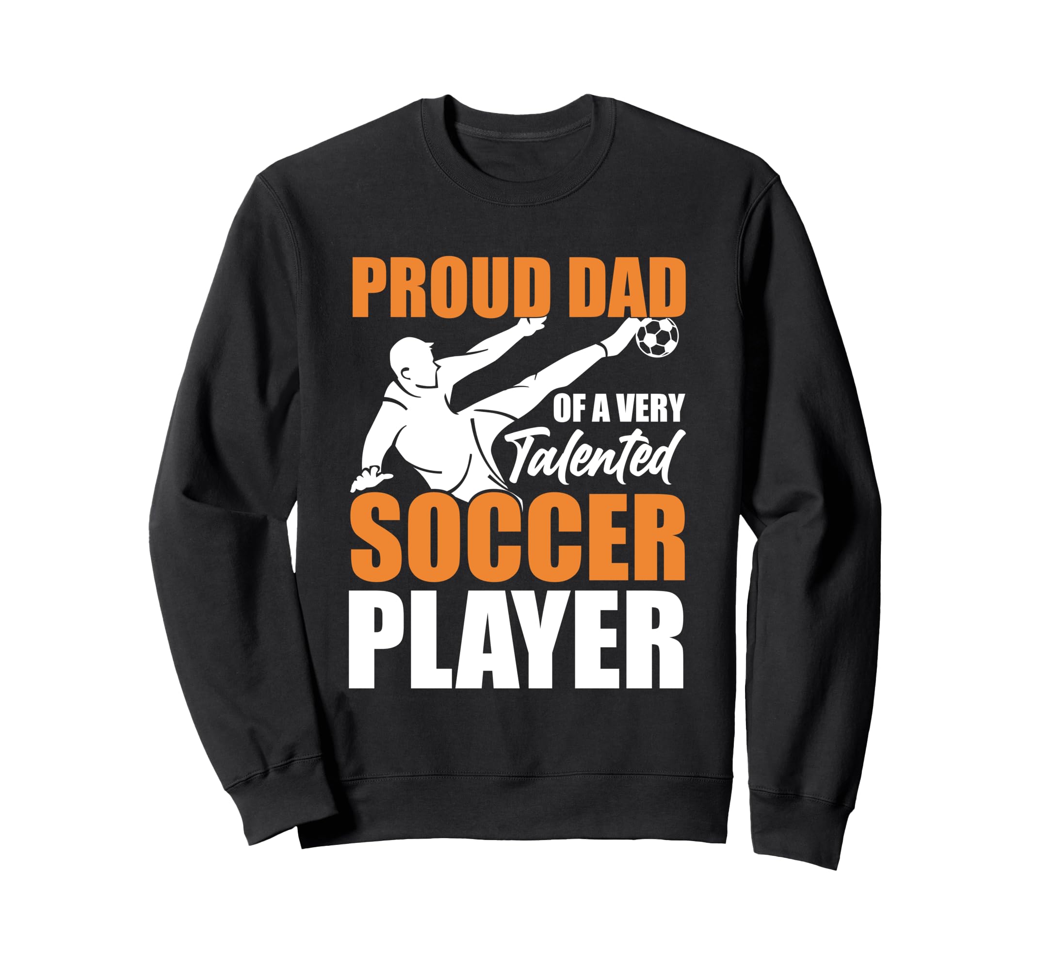 Soccer Dad Fathers Day Sweatshirt - Minimalist Print Men Women - T-Shirt, Sweatshirt, Hoodie
