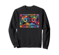 Cassette Player Music Tape Sweatshirt - Aesthetic Graphic for Adults - T-Shirt, Sweatshirt, Hoodie