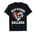Busy Raising Ballers Football Hockey T-Shirt - Novelty Apparel for Adults - T-Shirt, Sweatshirt, Hoodie