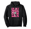 My Soccer Mom Era Groovy Soccer Hoodie - Fun Novelty Design for Adults - T-Shirt, Sweatshirt, Hoodie