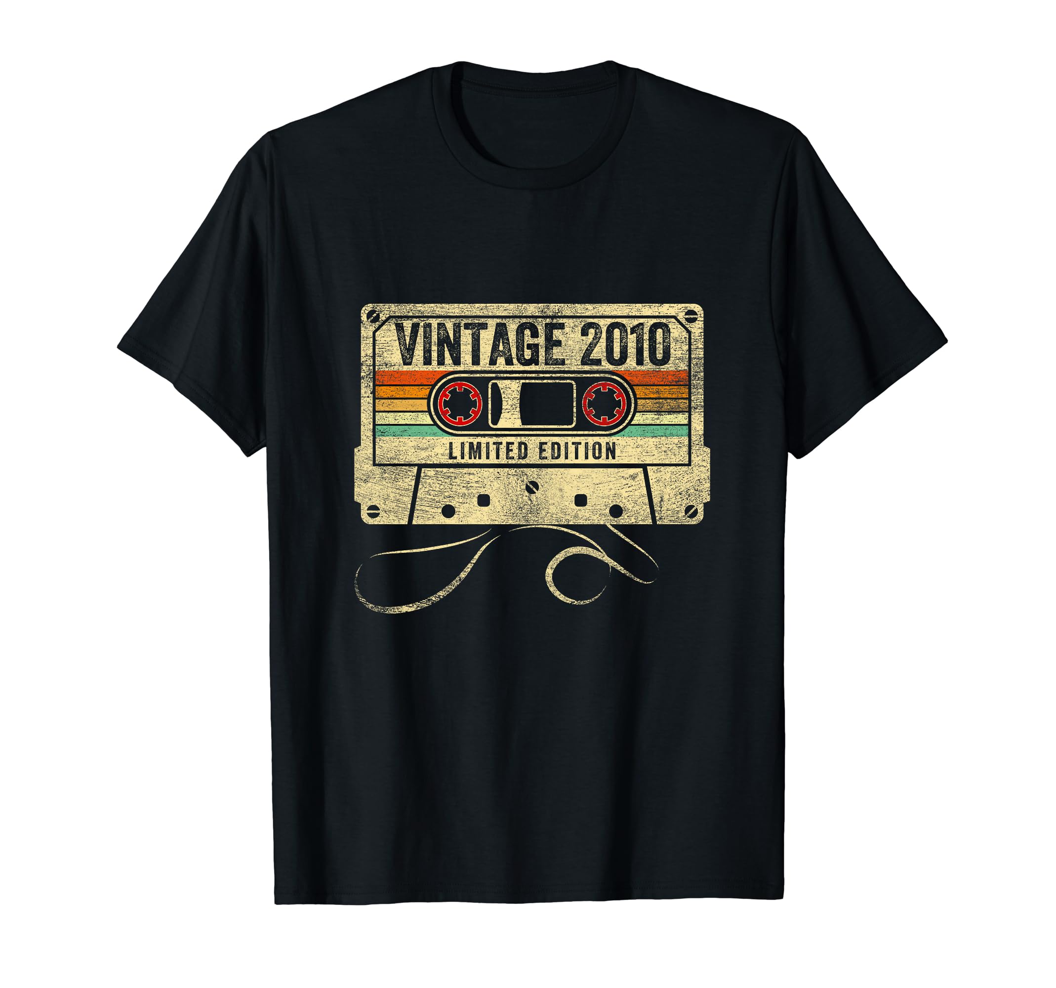 2010 14Th Birthday Cassette Tape 14 T-Shirt - Novelty Apparel Men Women - T-Shirt, Sweatshirt, Hoodie