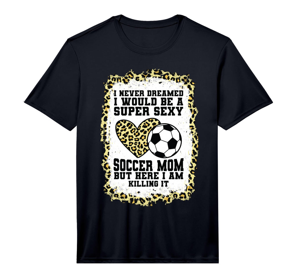 Mens Super Sexy Soccer Mom Heart T-Shirt - Fun Novelty Design for Adults - T-Shirt, Sweatshirt, Hoodie