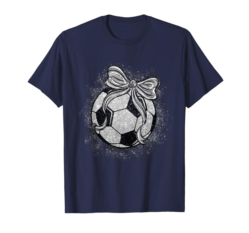 Soccer Bow Funny Soccer Lovers T-Shirt - Trendy Graphic for Adults - T-Shirt, Sweatshirt, Hoodie