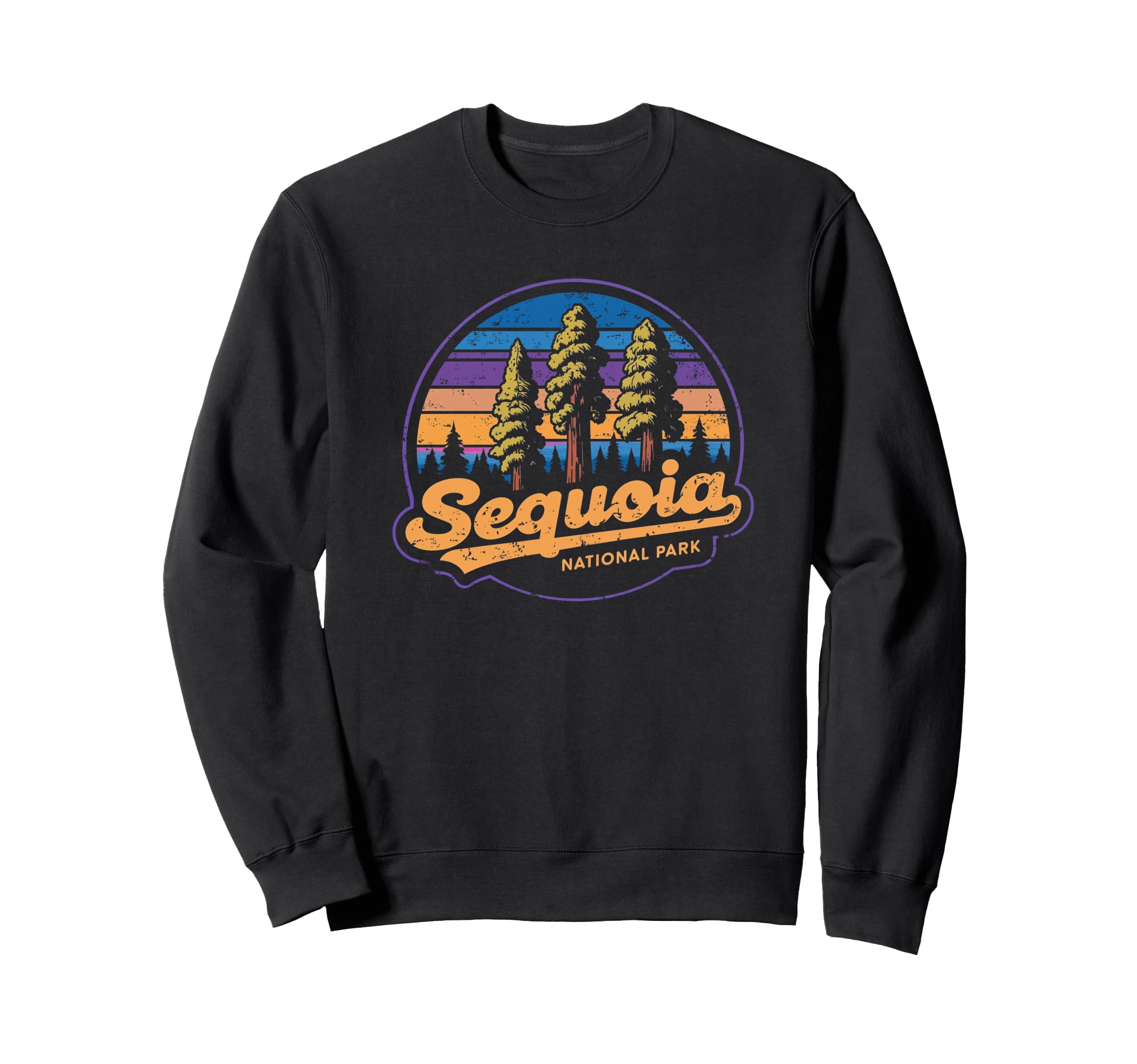 Sequoia National Park Sunset Sweatshirt - Trendy Graphic for Adults - T-Shirt, Sweatshirt, Hoodie