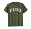 New Jersey Varsity Sports Text T-Shirt - Trendy Graphic Men Women - T-Shirt, Sweatshirt, Hoodie