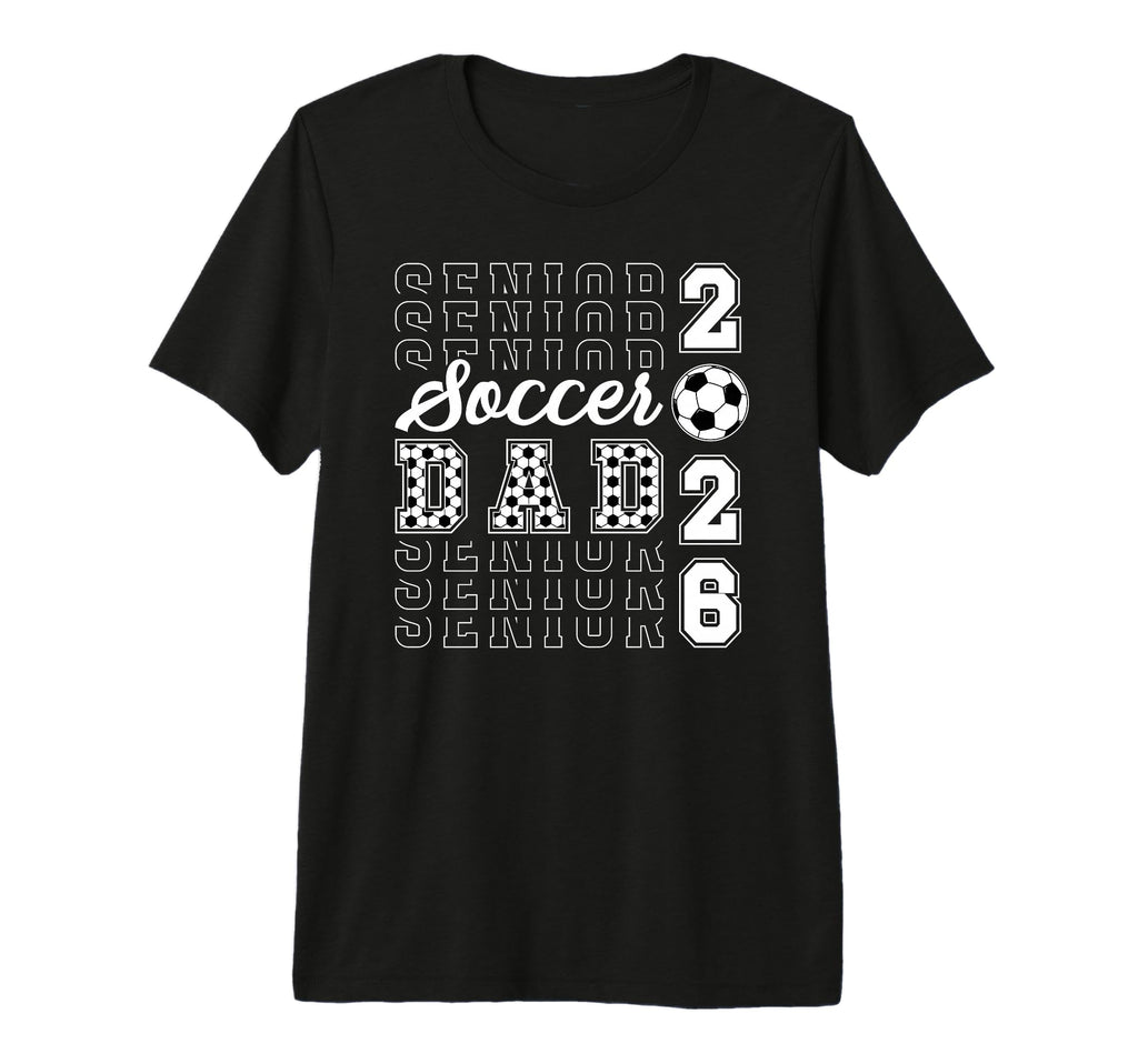 Mens Soccer Senior Dad Soccer Player T-Shirt - Aesthetic Graphic Unisex - T-Shirt, Sweatshirt, Hoodie