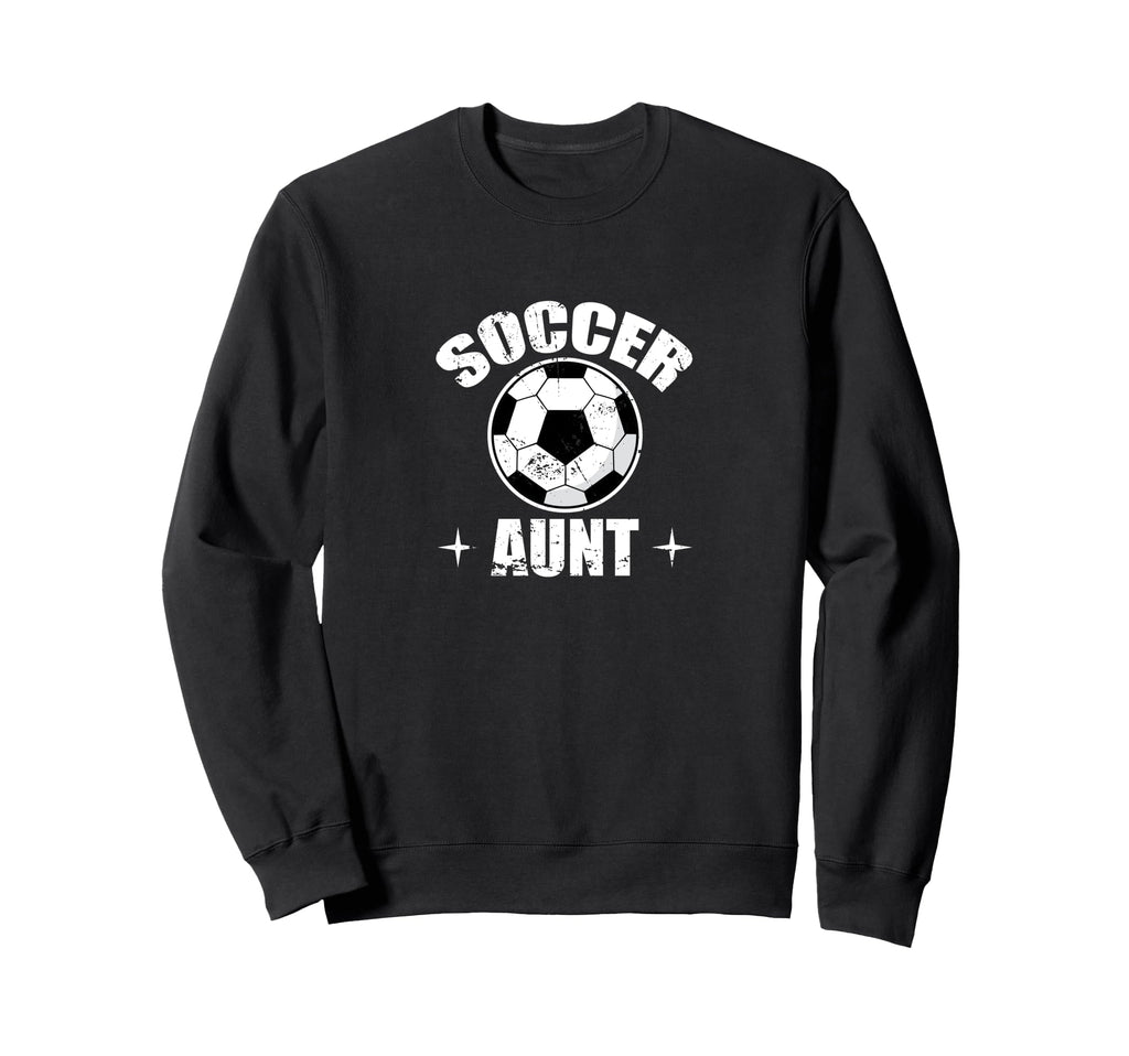 Soccer Auntfootballgoal Cheer Aunt Life T-Shirt - Unique Graphic Men Women - T-Shirt, Sweatshirt, Hoodie