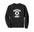 Soccer Auntfootballgoal Cheer Aunt Life T-Shirt - Unique Graphic Men Women - T-Shirt, Sweatshirt, Hoodie