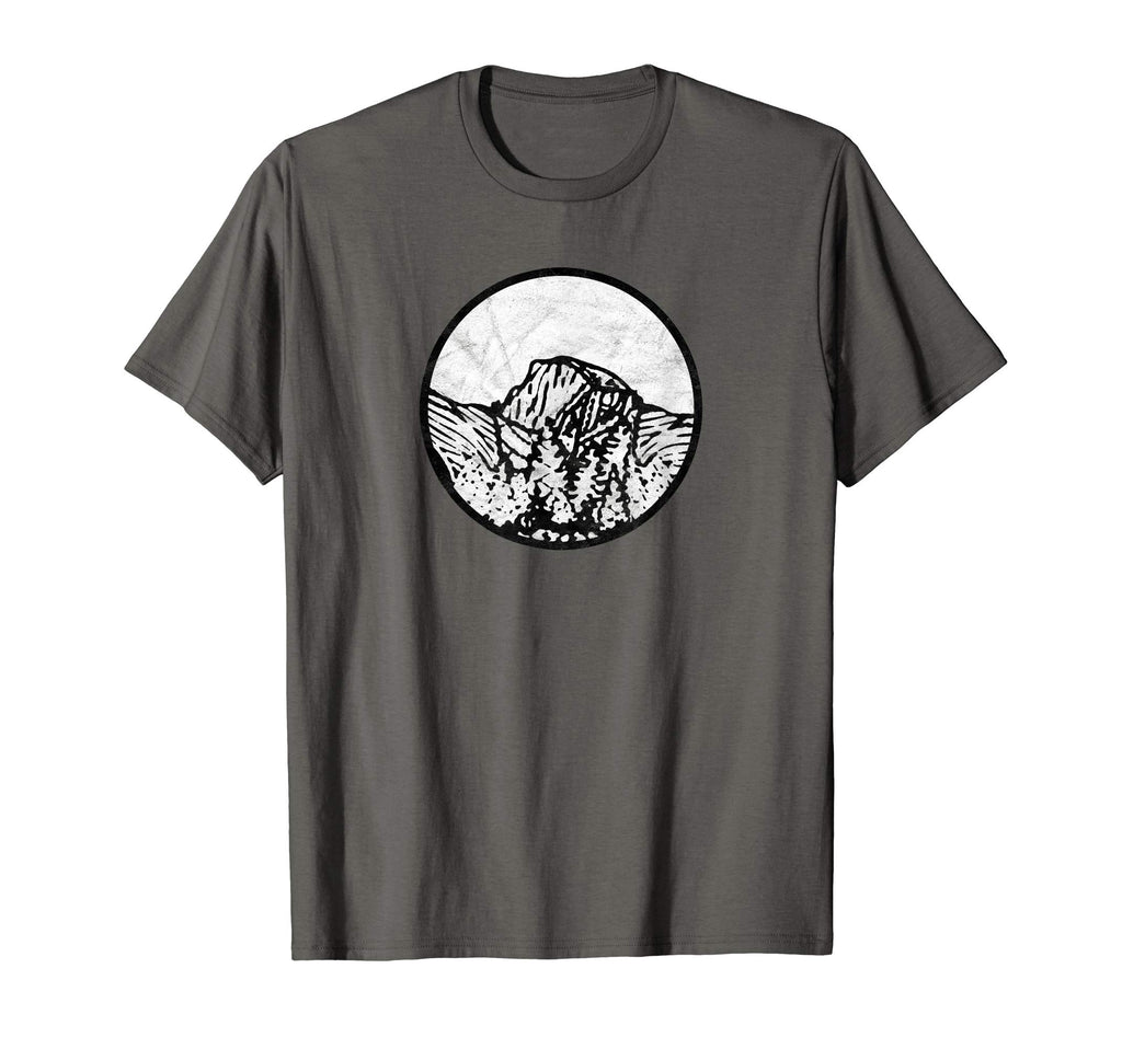Half Dome Yosemite National Park T-Shirt - Fun Novelty Design for Adults - T-Shirt, Sweatshirt, Hoodie
