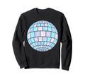 Danish Pastel Aesthetic Disco Ball Sweatshirt - Trendy Graphic Men Women - T-Shirt, Sweatshirt, Hoodie