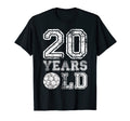 20 Years Old Soccer Sports Birthday T-Shirt - Novelty Apparel Men Women - T-Shirt, Sweatshirt, Hoodie