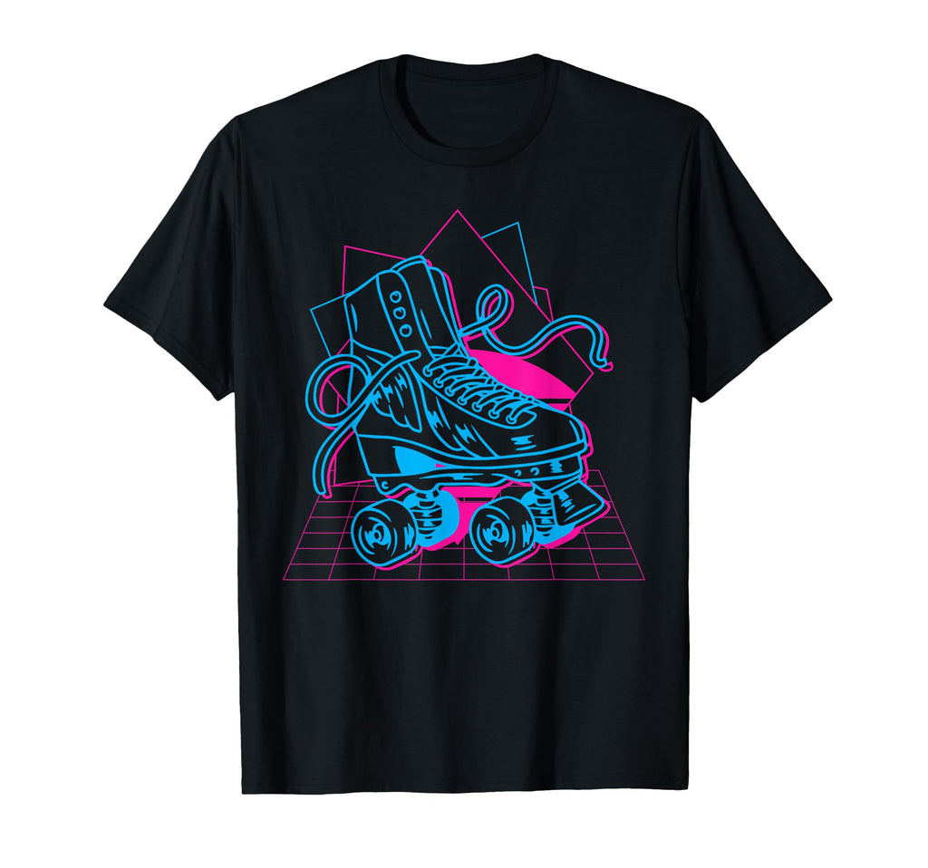 Roller Skating Skate Vaporwave T-Shirt - Novelty Apparel for Adults - T-Shirt, Sweatshirt, Hoodie