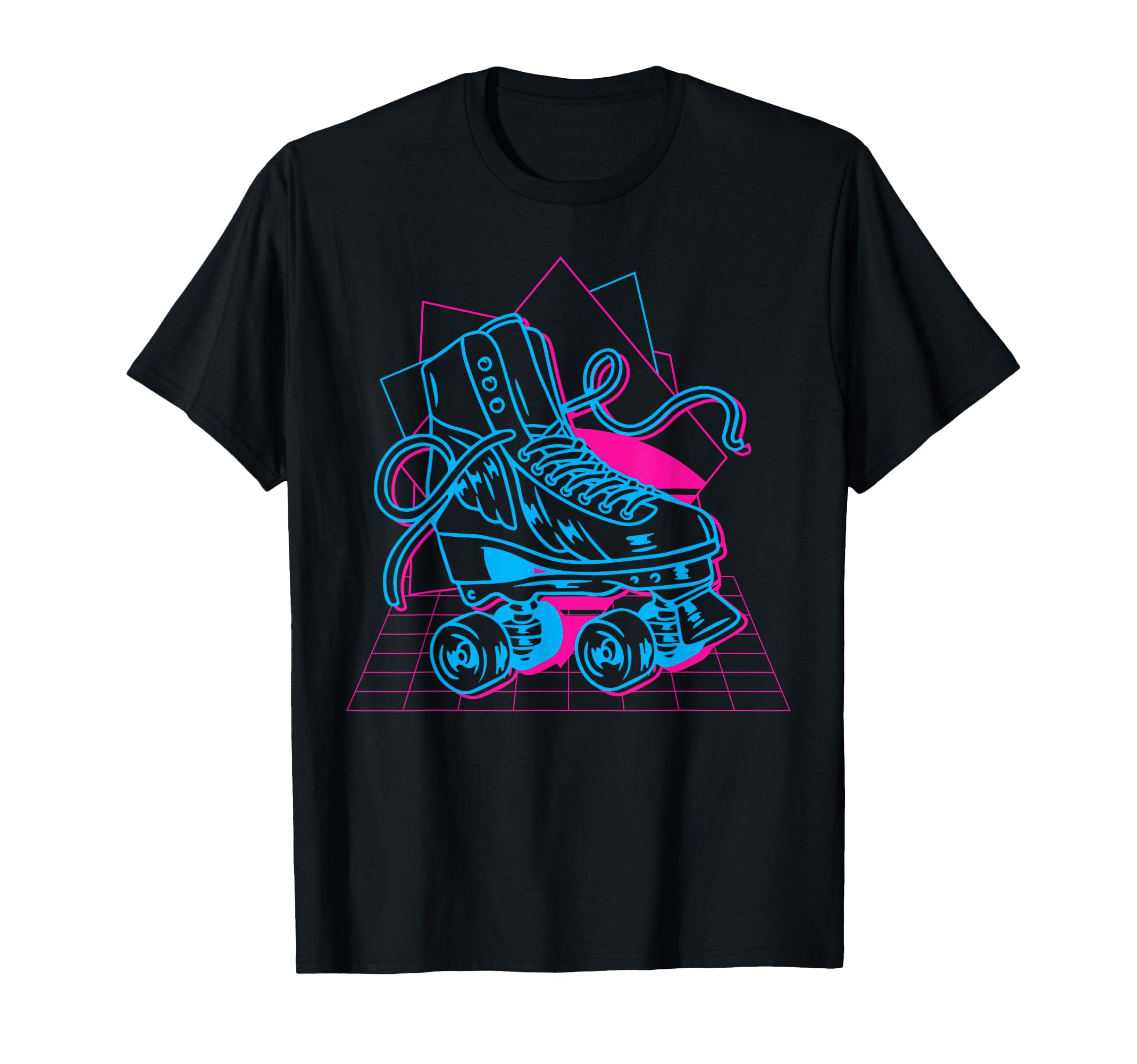 Roller Skating Skate Vaporwave T-Shirt - Novelty Apparel for Adults - T-Shirt, Sweatshirt, Hoodie