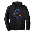 Music Snake And Boombox Cassette Tape Hoodie - Graphic Print Men Women - T-Shirt, Sweatshirt, Hoodie