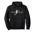 Football Heartbeat Soccer Lovers Hoodie - Casual Everyday Wear Unisex - T-Shirt, Sweatshirt, Hoodie