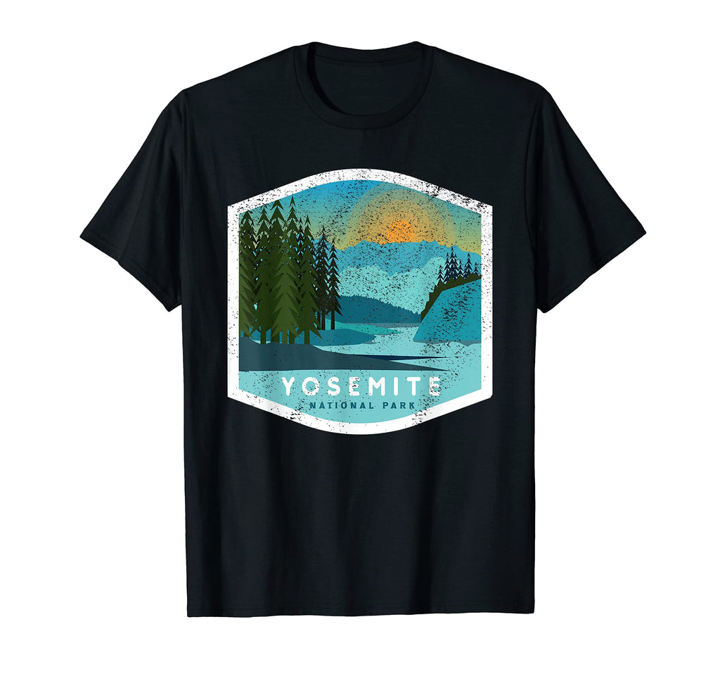 National Park Yosemite National Park T-Shirt - Minimalist Print Unisex - T-Shirt, Sweatshirt, Hoodie