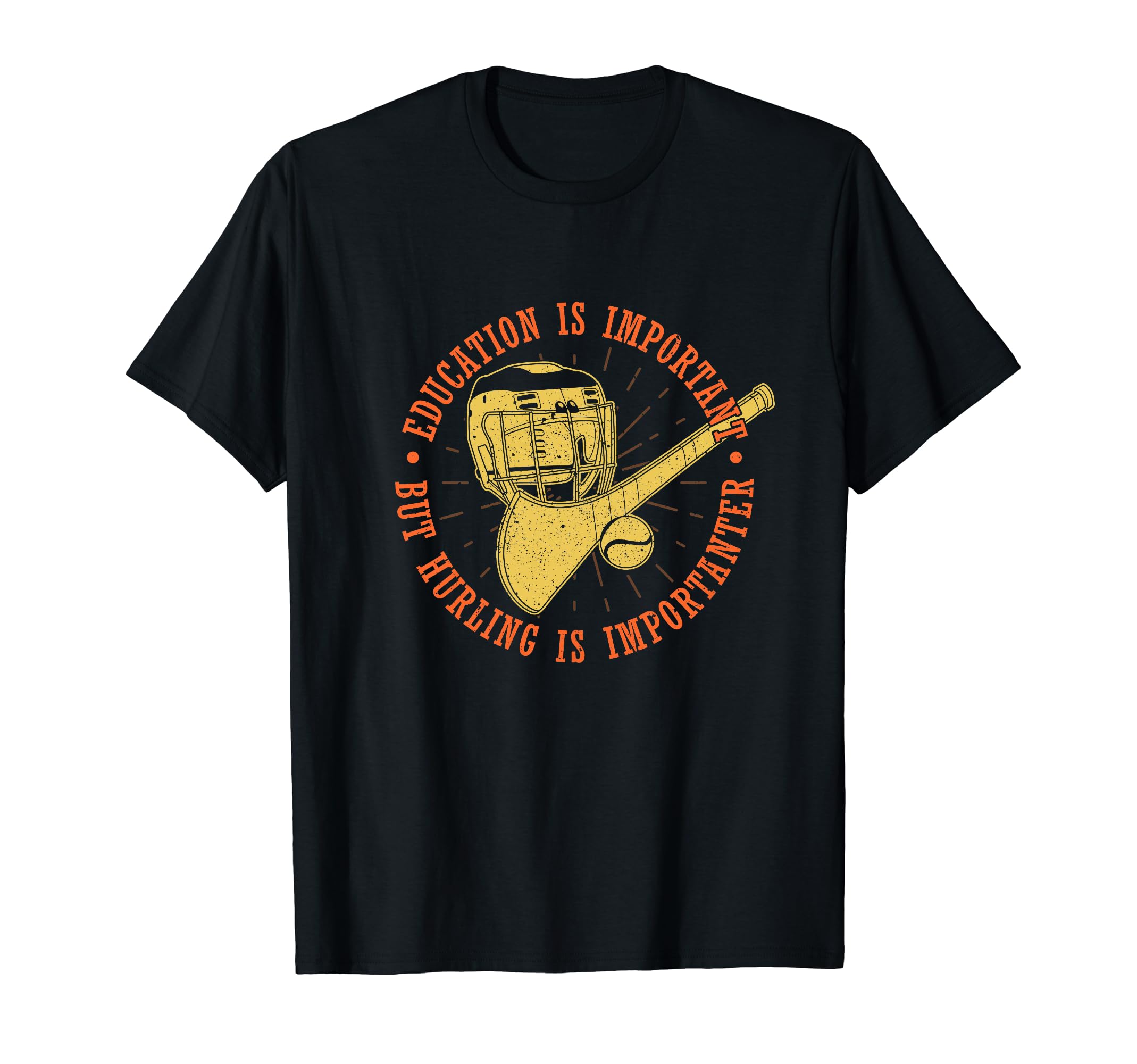 Hurling Helmet Athletic Goalkeeper T-Shirt - Minimalist Print Men Women - T-Shirt, Sweatshirt, Hoodie
