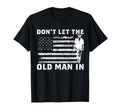 Dont Let Old Cowboy Us Flag T-Shirt - Aesthetic Graphic for Adults - T-Shirt, Sweatshirt, Hoodie