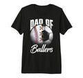 Dad Ballers Soccer Baseball Lover Fan T-Shirt - Aesthetic Graphic Unisex - T-Shirt, Sweatshirt, Hoodie