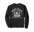 Trendy West Coast Varsity Soccer Sweatshirt - Streetwear Style Unisex - T-Shirt, Sweatshirt, Hoodie