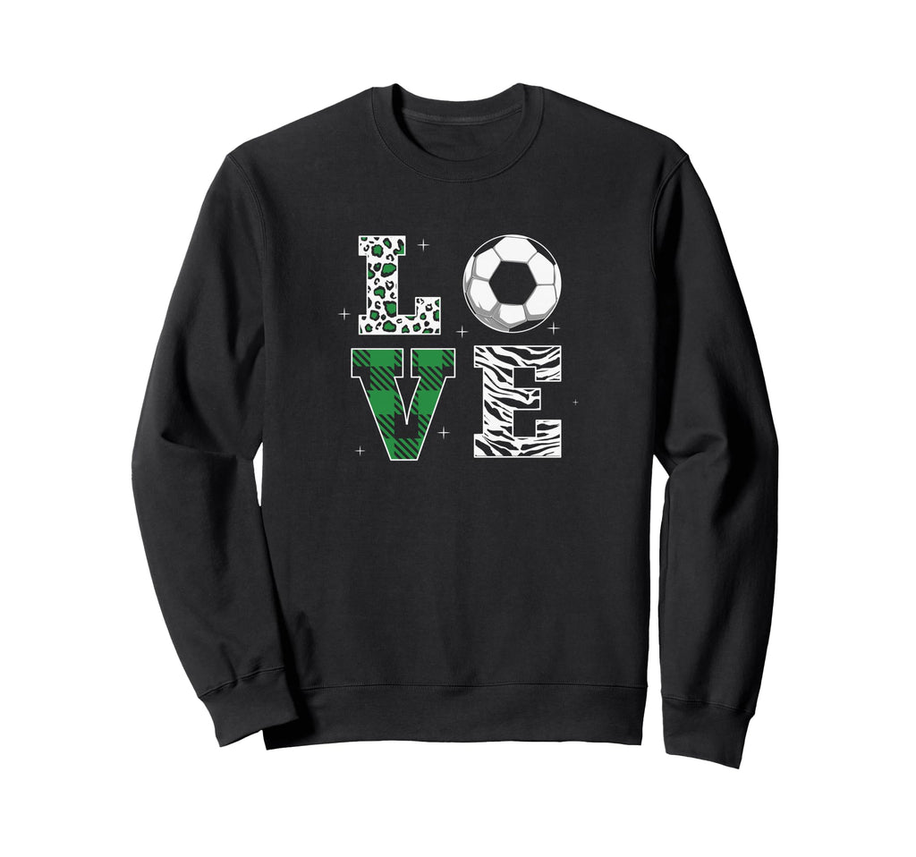 Soccer Player Love Sweatshirt - Casual Everyday Wear Unisex - T-Shirt, Sweatshirt, Hoodie