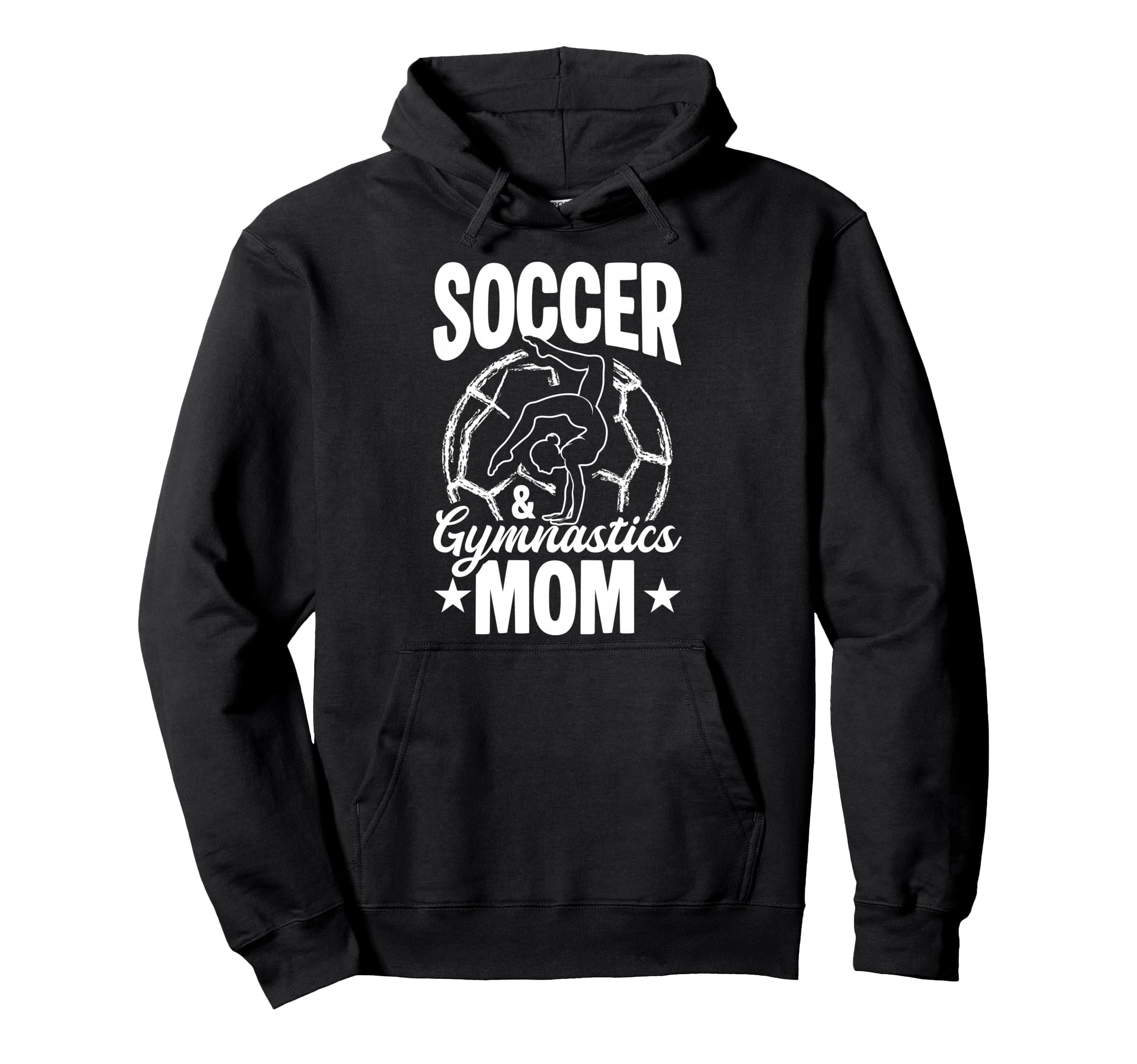 Soccer Gymnastics Mom Soccer Gymnastics Mom Hoodie - Novelty Apparel Unisex - T-Shirt, Sweatshirt, Hoodie