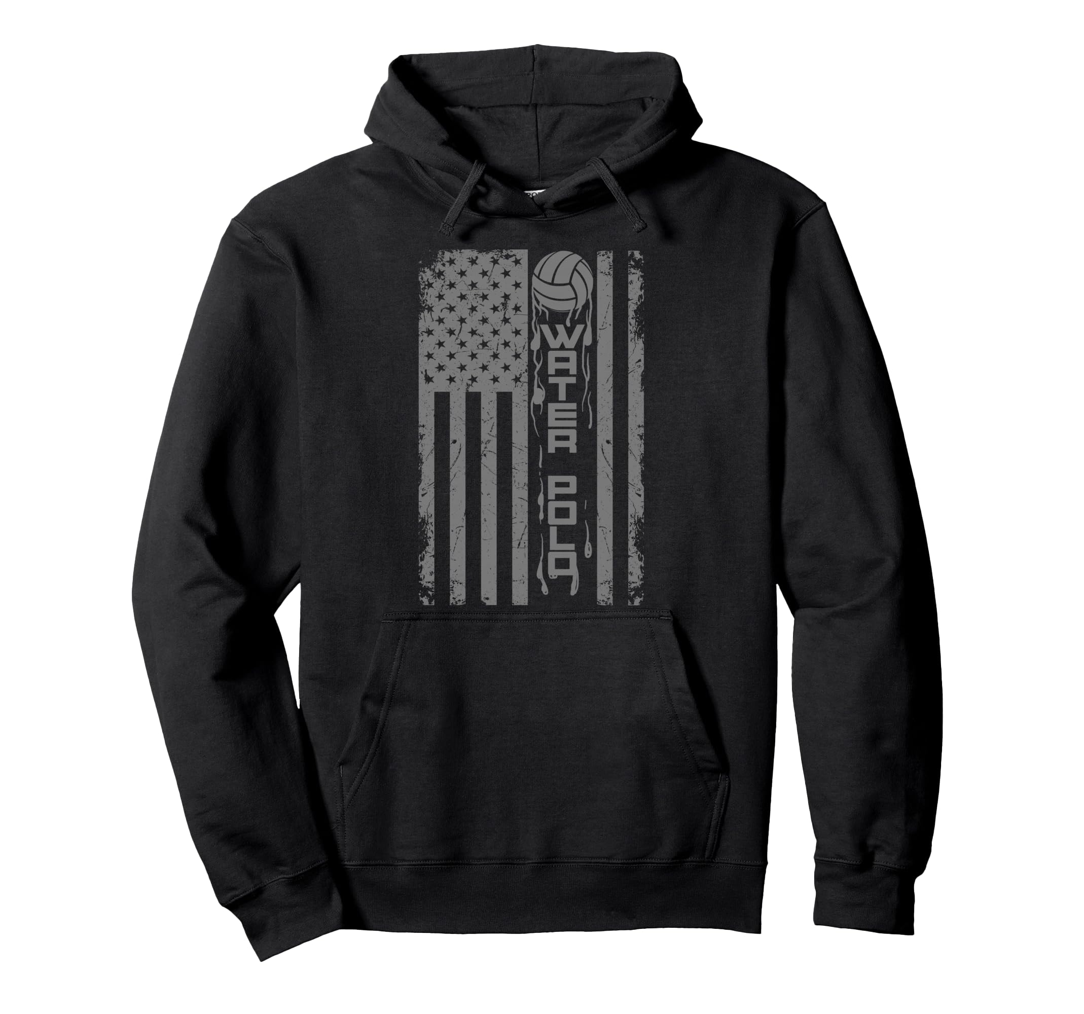 Water Polo Team Aquatic Sport Hood Hoodie - Fun Novelty Design for Adults - T-Shirt, Sweatshirt, Hoodie