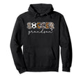 Soccer Grandson Leopard Funny Soccer Hoodie - Custom Art Print Unisex - T-Shirt, Sweatshirt, Hoodie