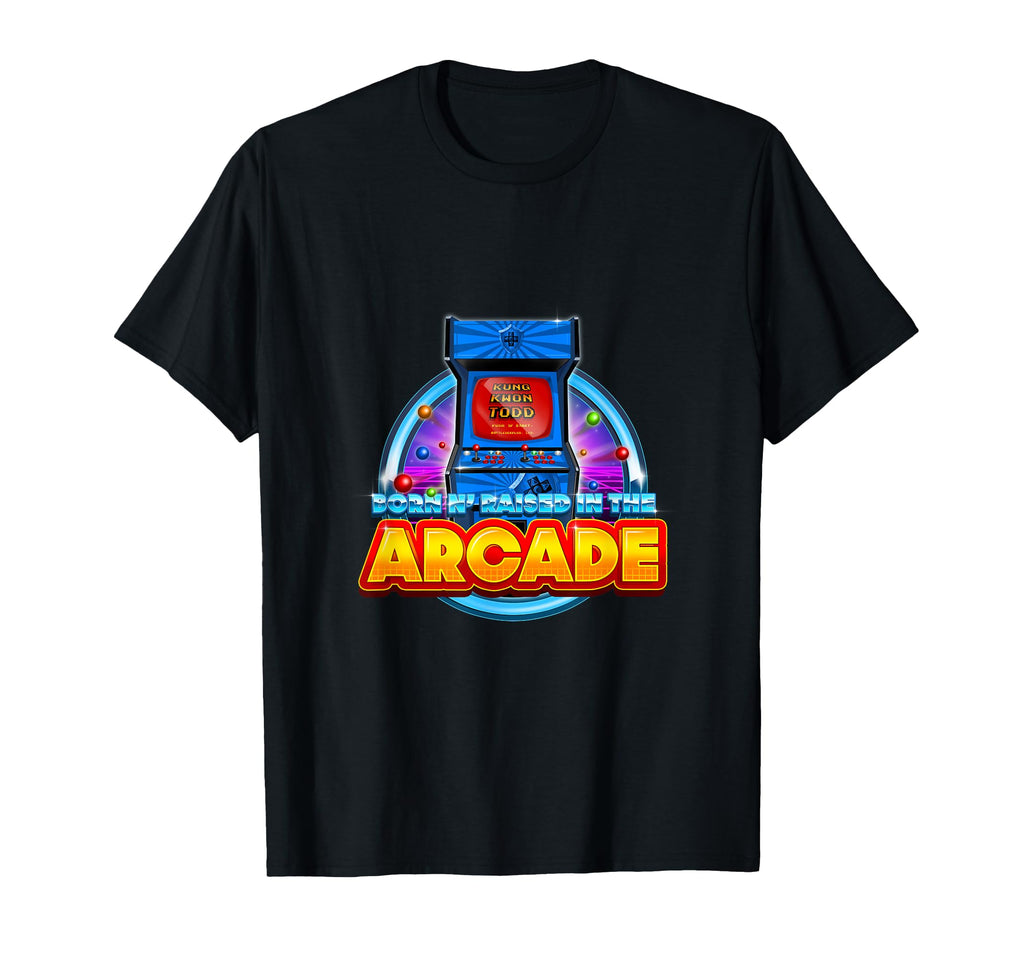 Born N Raised Arcade T-Shirt - Minimalist Print Men Women - T-Shirt, Sweatshirt, Hoodie