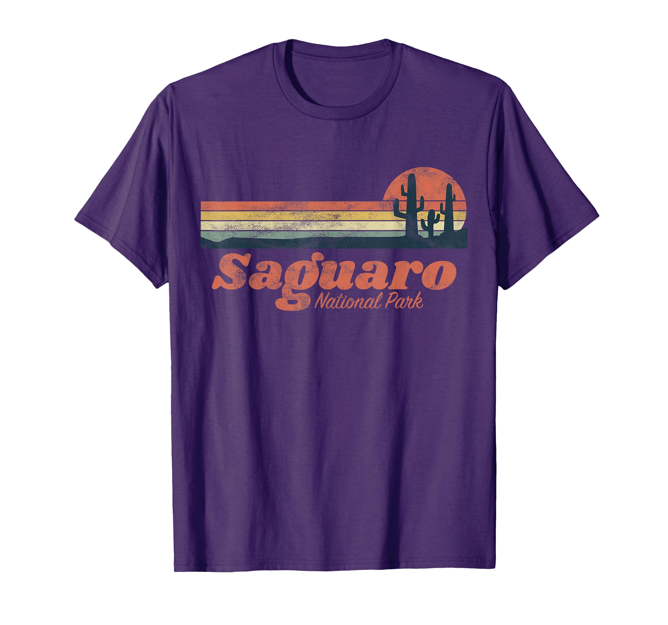Saguaro National Park Vibe Chest T-Shirt - Minimalist Print for Adults - T-Shirt, Sweatshirt, Hoodie
