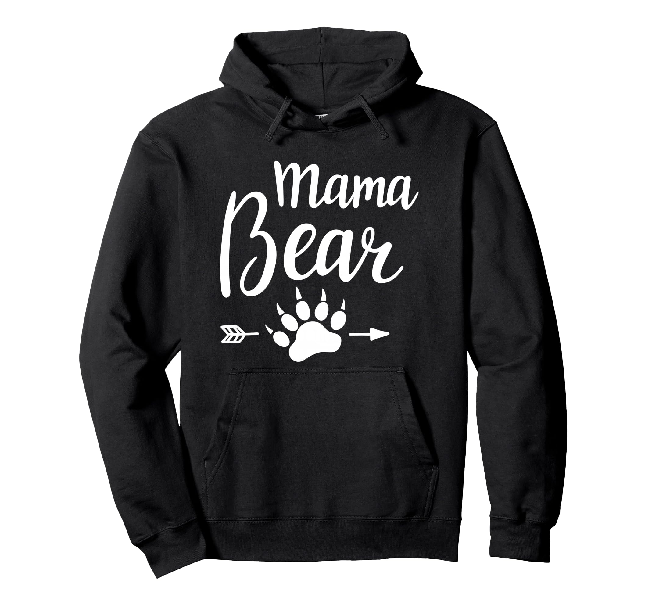 Funny Mama Bear Family Matching Gifts Hoodie - Minimalist Print Men Women - T-Shirt, Sweatshirt, Hoodie