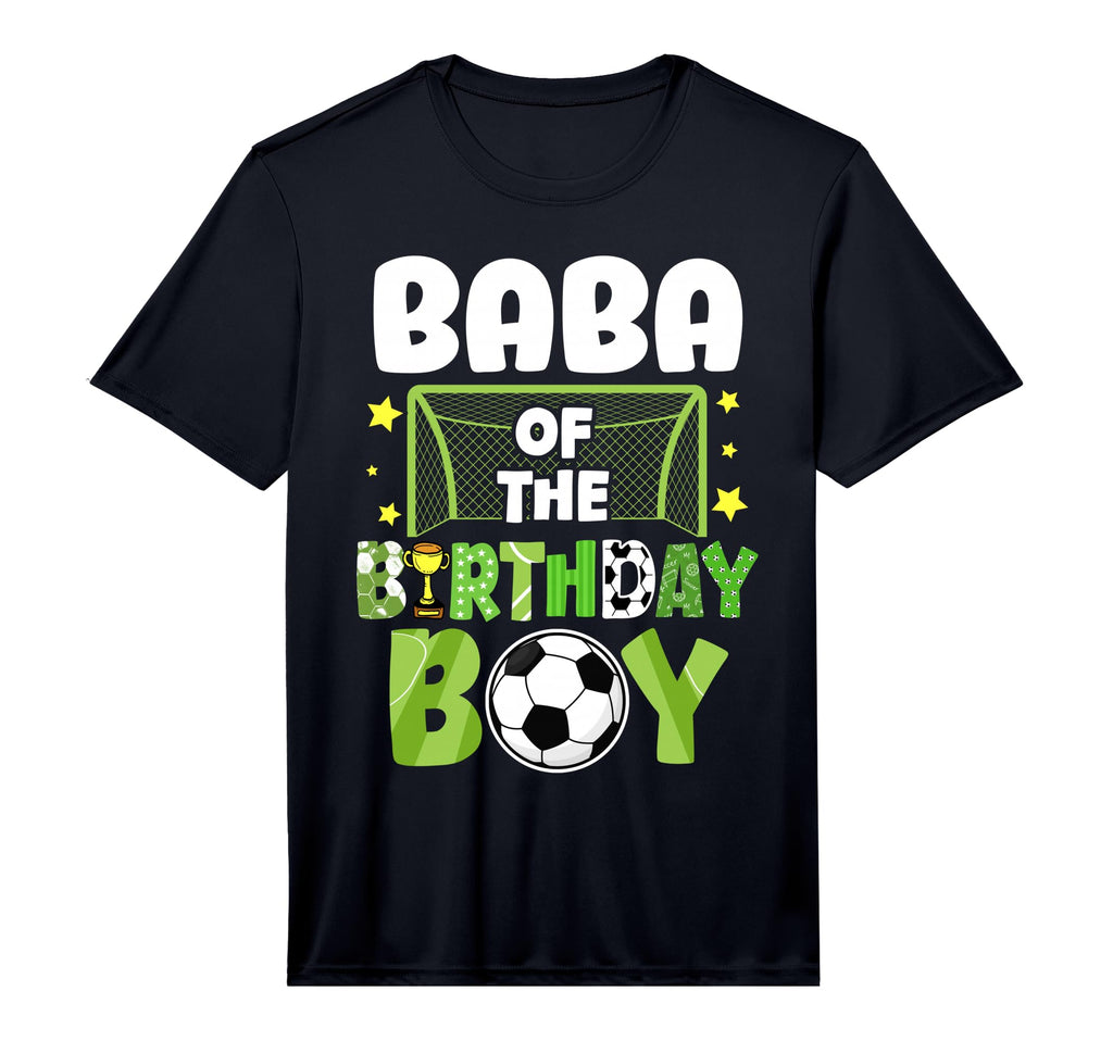 Mens Soccer Baba Birthday Party Soccer T-Shirt - Unique Graphic Unisex - T-Shirt, Sweatshirt, Hoodie