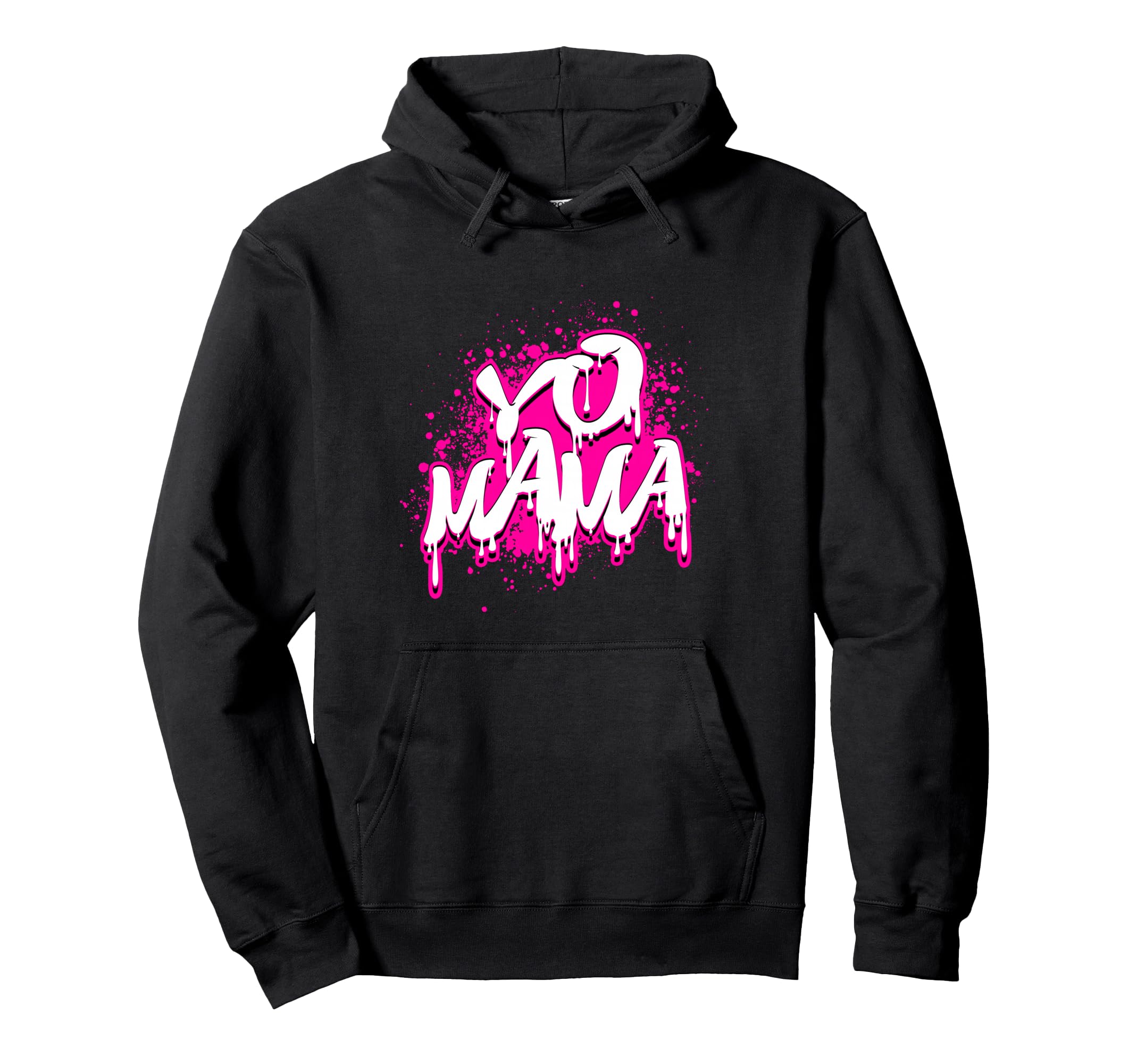 Hip Hop Rap Graffiti Old School Yo Hoodie - Fun Novelty Design Men Women - T-Shirt, Sweatshirt, Hoodie
