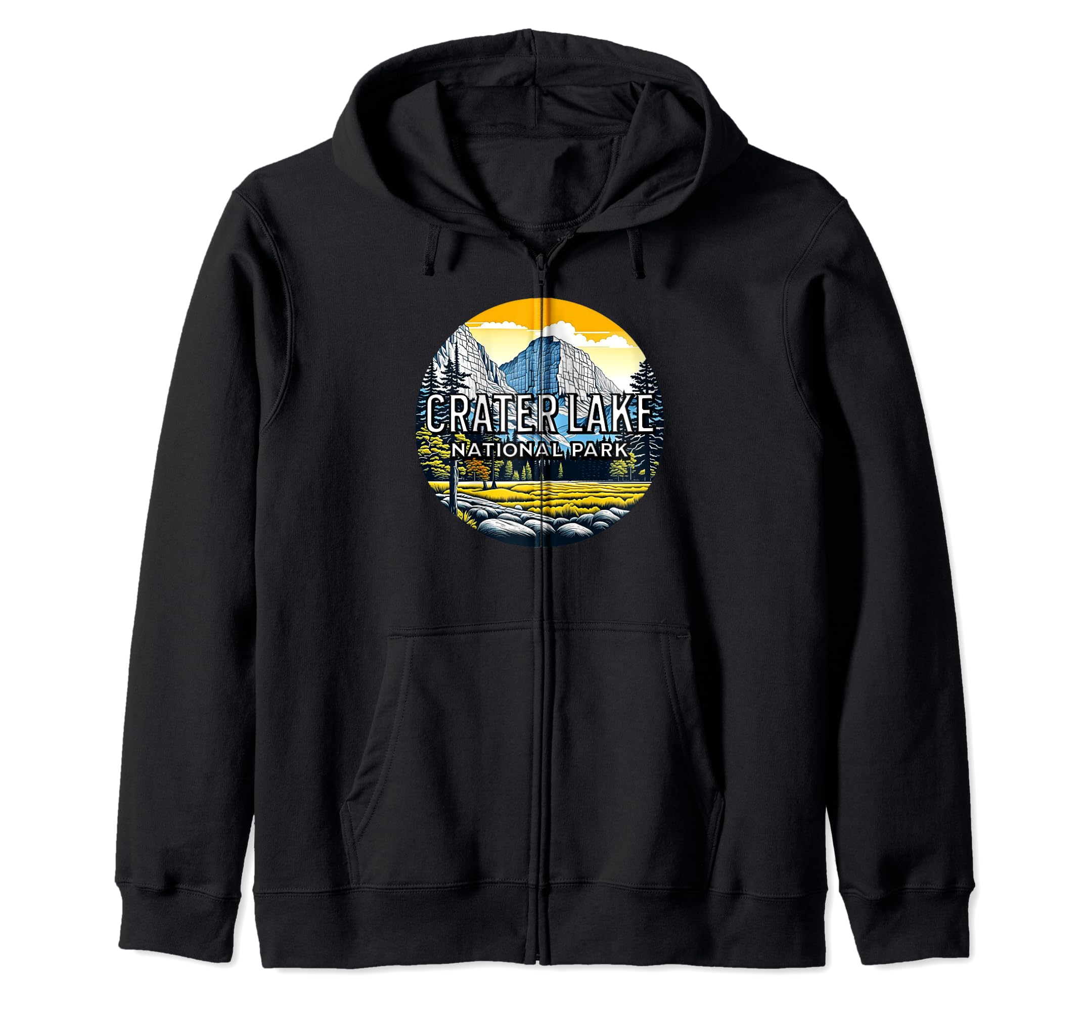 Crater Lake National Park Oregon Usa T-Shirt - Minimalist Print Men Women - T-Shirt, Sweatshirt, Hoodie