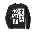 10Th Birthday Soccer Player Sweatshirt - Casual Everyday Wear for Adults - T-Shirt, Sweatshirt, Hoodie