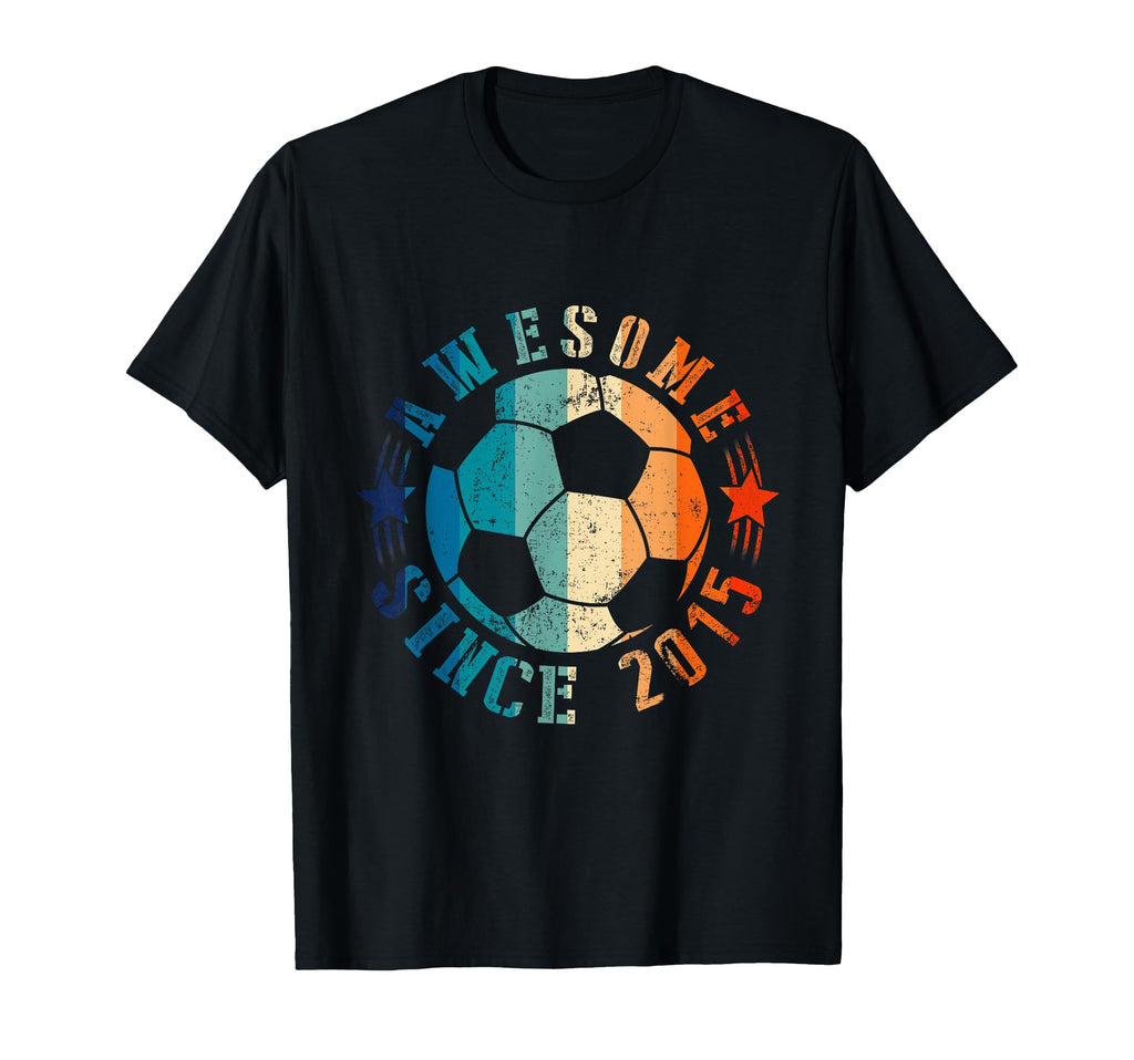 Awesome Since 2015 8Th Birthday 8 Year T-Shirt - Trendy Graphic Men Women - T-Shirt, Sweatshirt, Hoodie