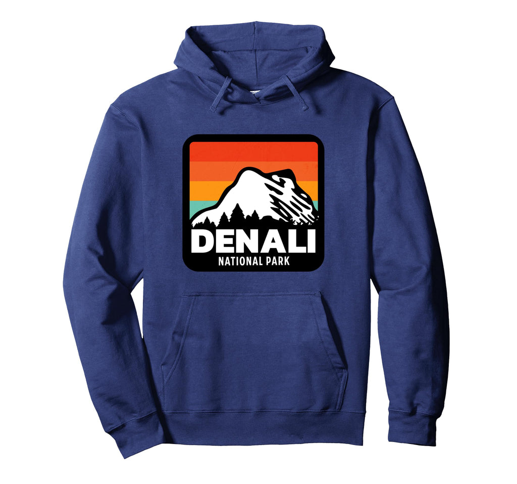 Denali National Park Alaska Snow Hoodie - Trendy Graphic for Adults - T-Shirt, Sweatshirt, Hoodie